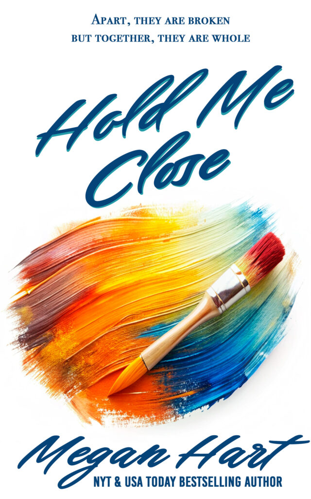 a paintbrush with multiple swaths of paint on a white background
